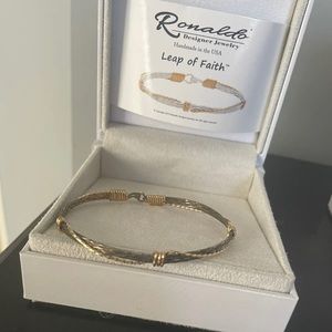 Ronaldo leap of faith bracelet. Size 7.5